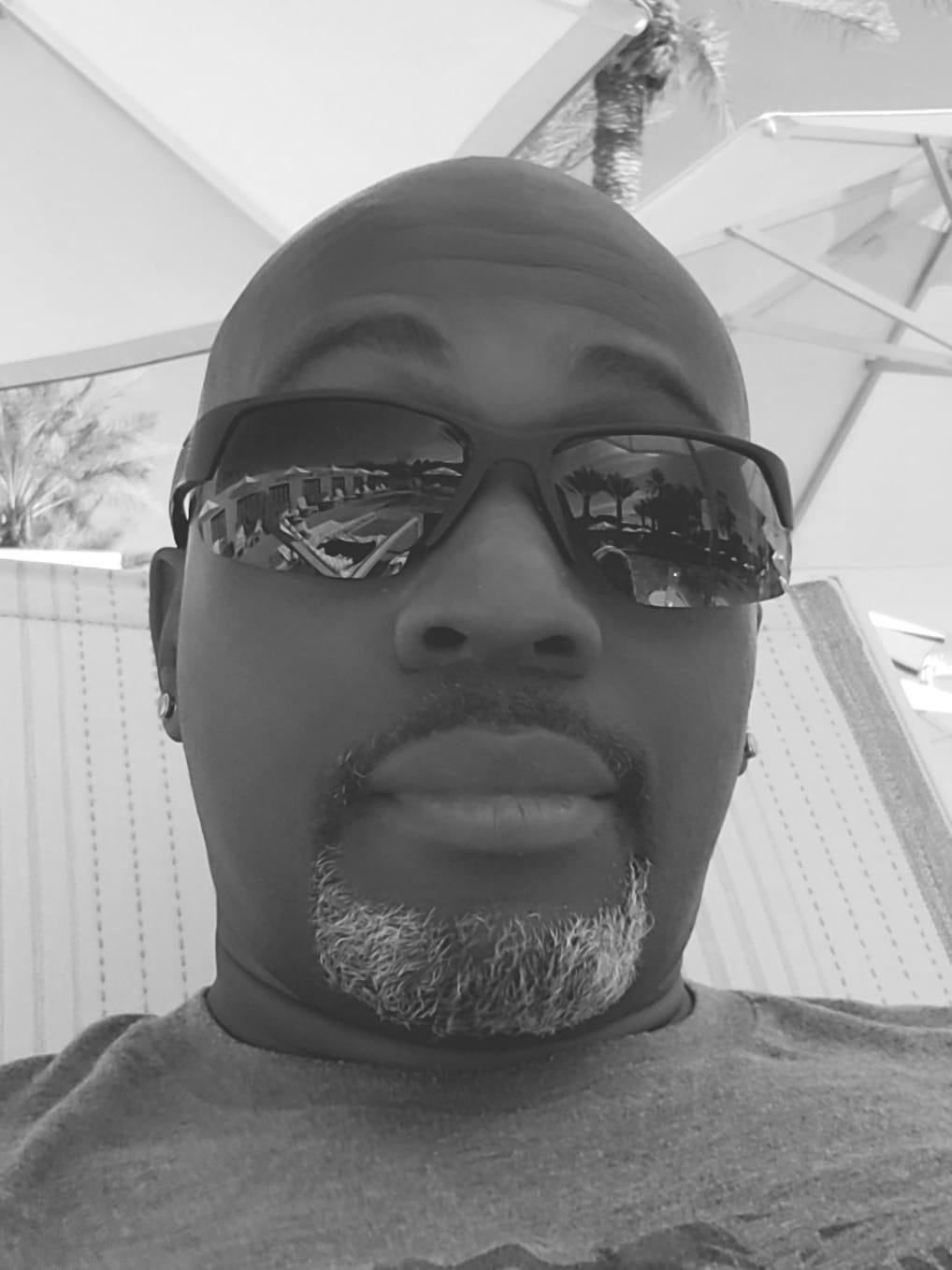 Dr. Jason Leon with shades on
