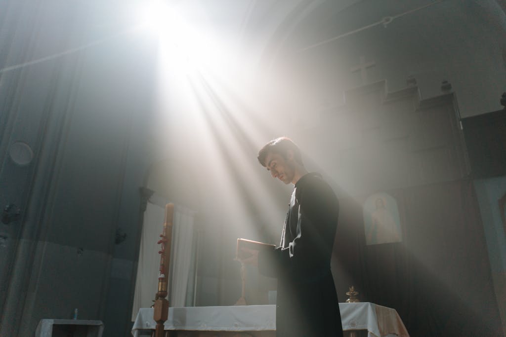 religious atmosphere.